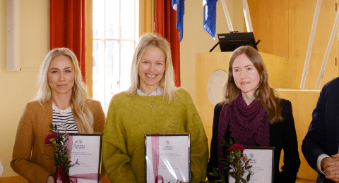 Styrkþegar úr Verðlaunasjóði Bergþóru og Þorsteins Schevings Thorstenssonar